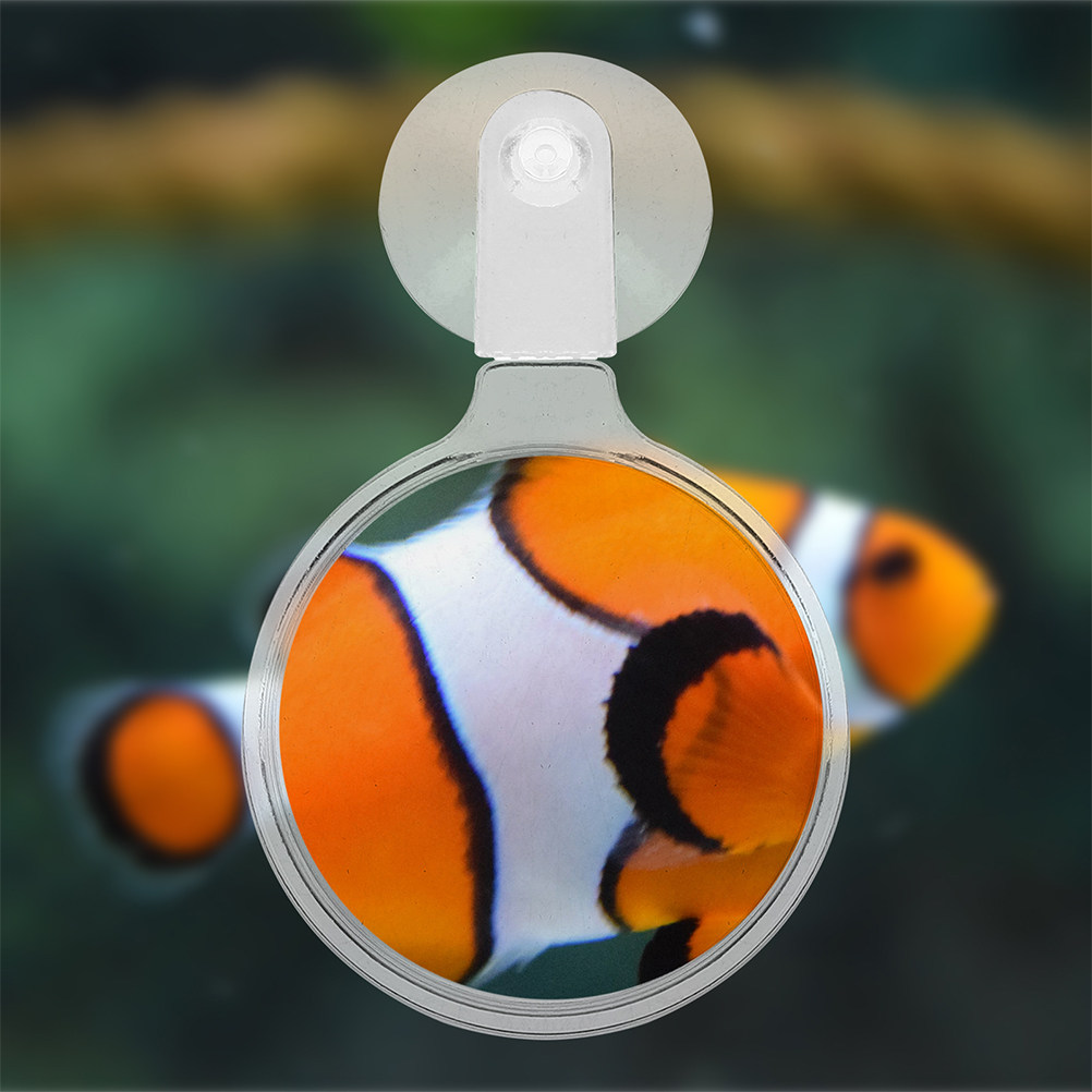 Aquarium Marine Plants - 2Pcs Aquarium Magnifying Glass Suction Cup