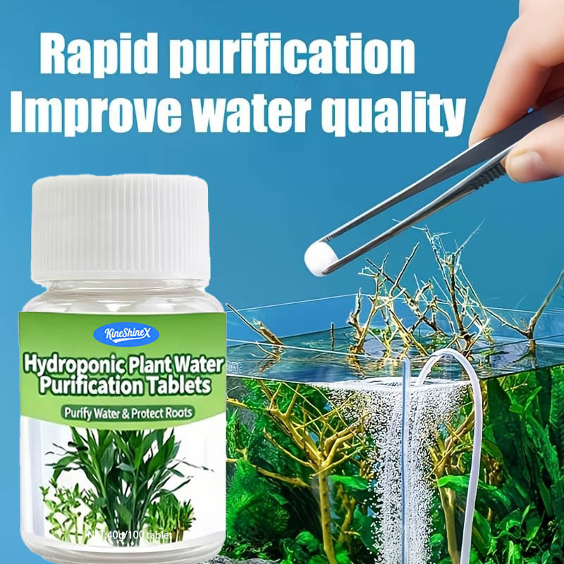 Aquarium Marine Plants - Hydroponic Water Purification Tablets-Instant Water Suitable