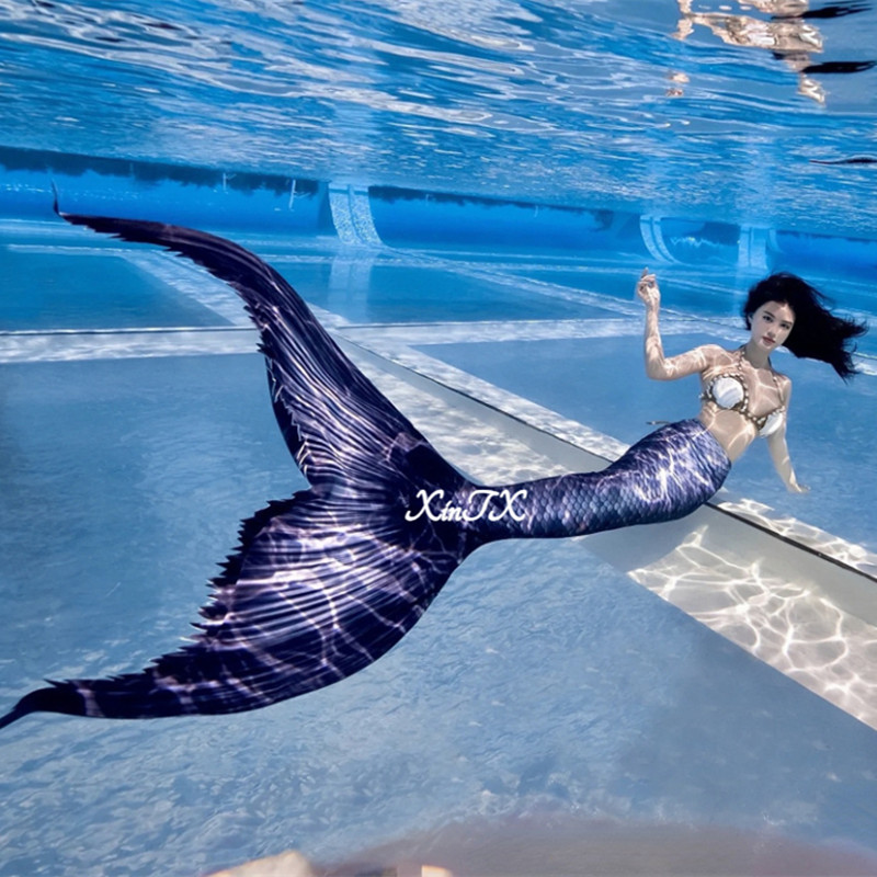 Aquarium & Marine Science Center - Adult Mermaid Tail Swimsuit Swimming mermaid