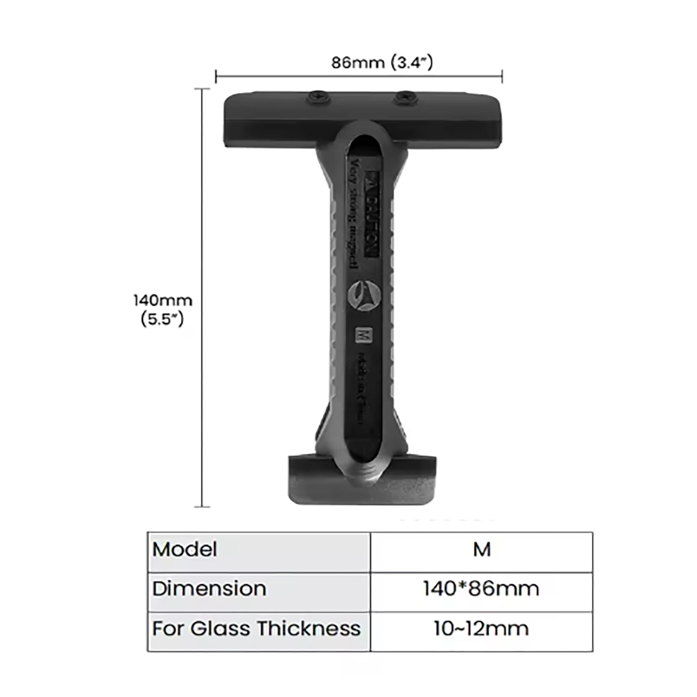 Marine Aquarium Glass Scraper - Magnetic Aquarium Fish Tank Glass Algae