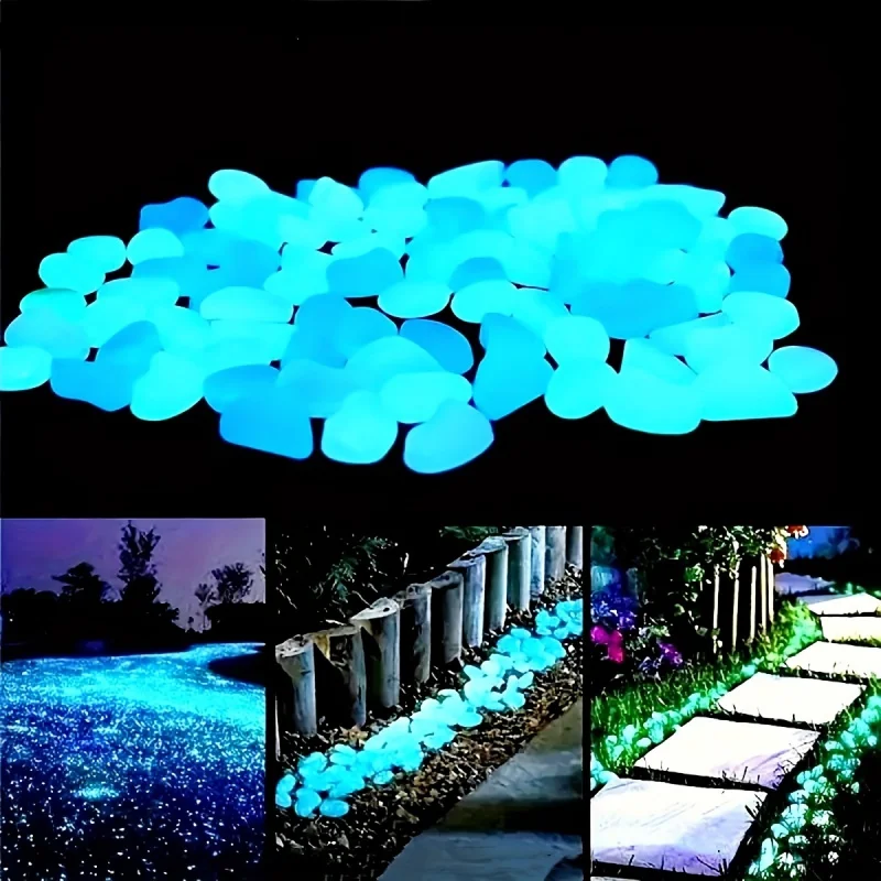 Marine Aquarium Hobby - Luminous Pebbles Night Light Stones Aquarium