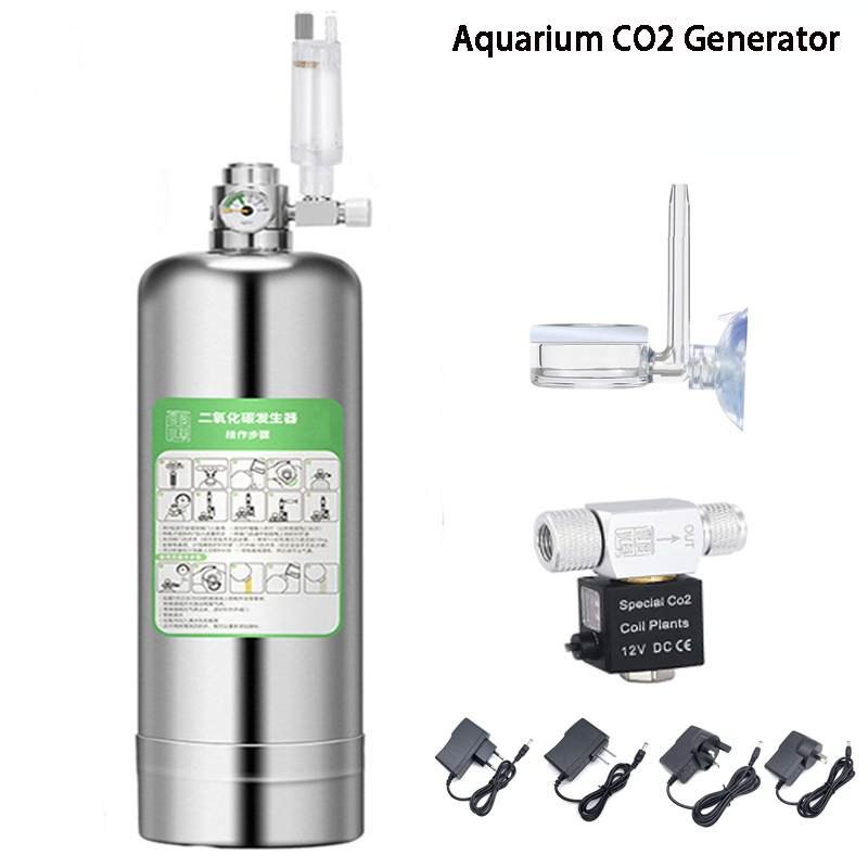 Aquarium Marine Plants - Aquarium CO2 Generator system Kit Stainless