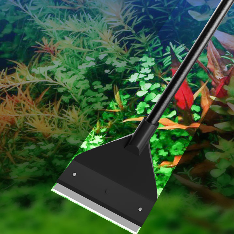 Marine Aquarium Glass Scraper - Fish Tank Cleaning Tool Flat Sand