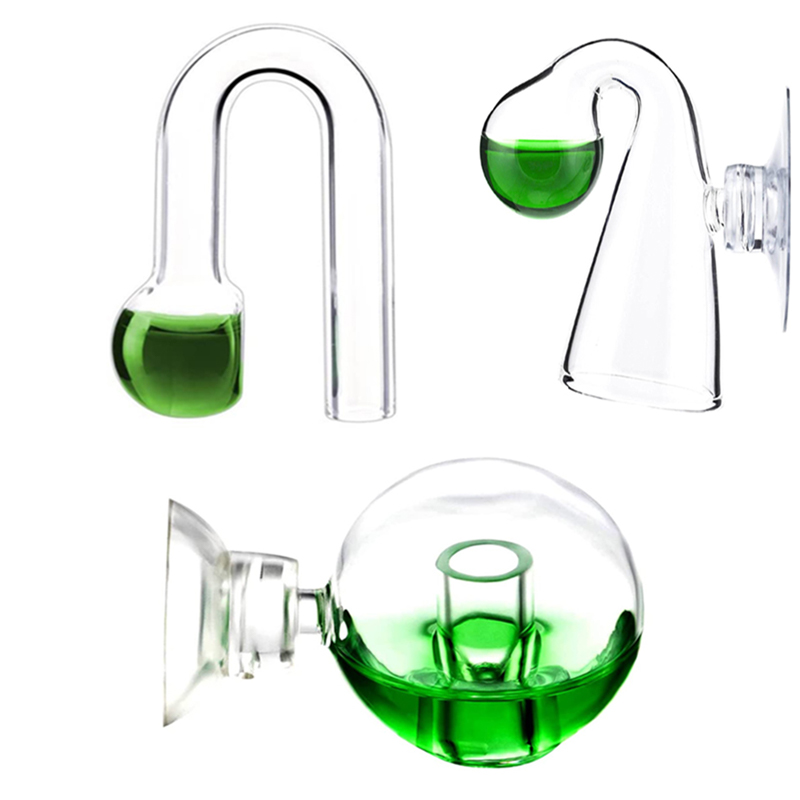 Aquarium Marine Plants - Diffuse Glass CO2 Drop Checker Aquarium