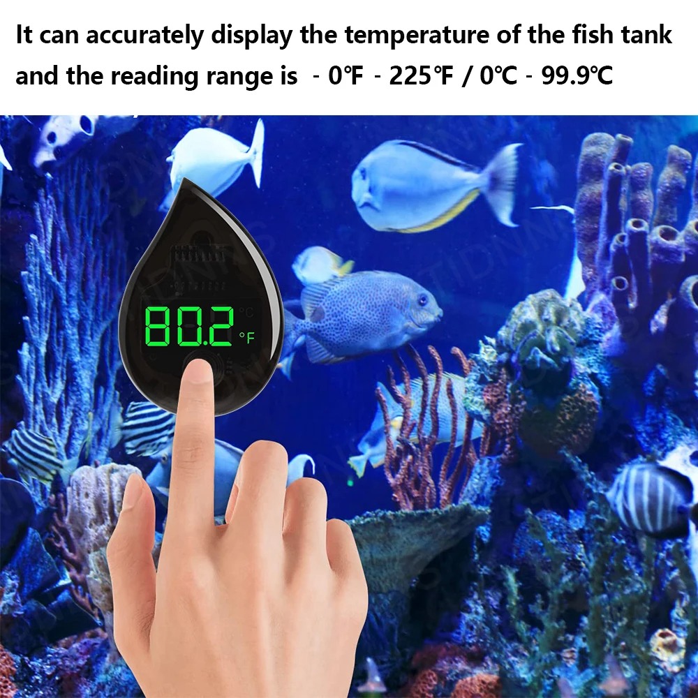 Aquarium Self-Adhesive Thermom - Marine Aquarium Mini recension och pris