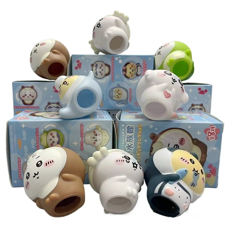 8pcs/Box Kawaii Chiikawa Aquar - Marine Aquarium Aquascape recension och pris