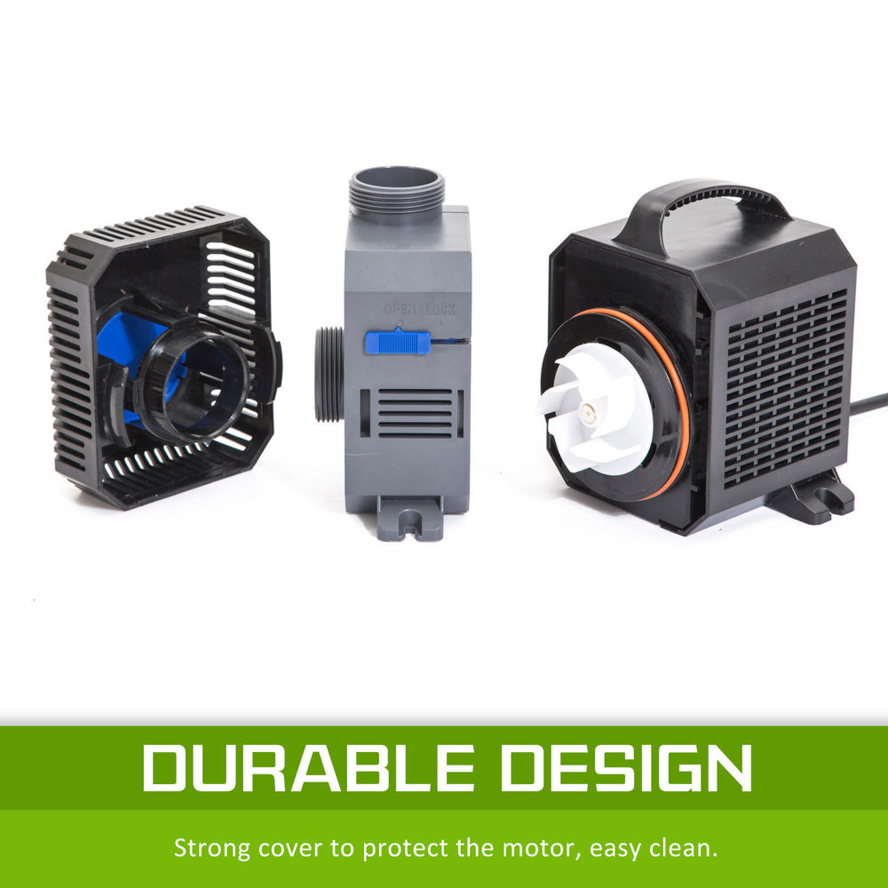 10000-16000L/H SUNSUN Submersi - Marine Aquarium Uv Sterilizer recension och pris