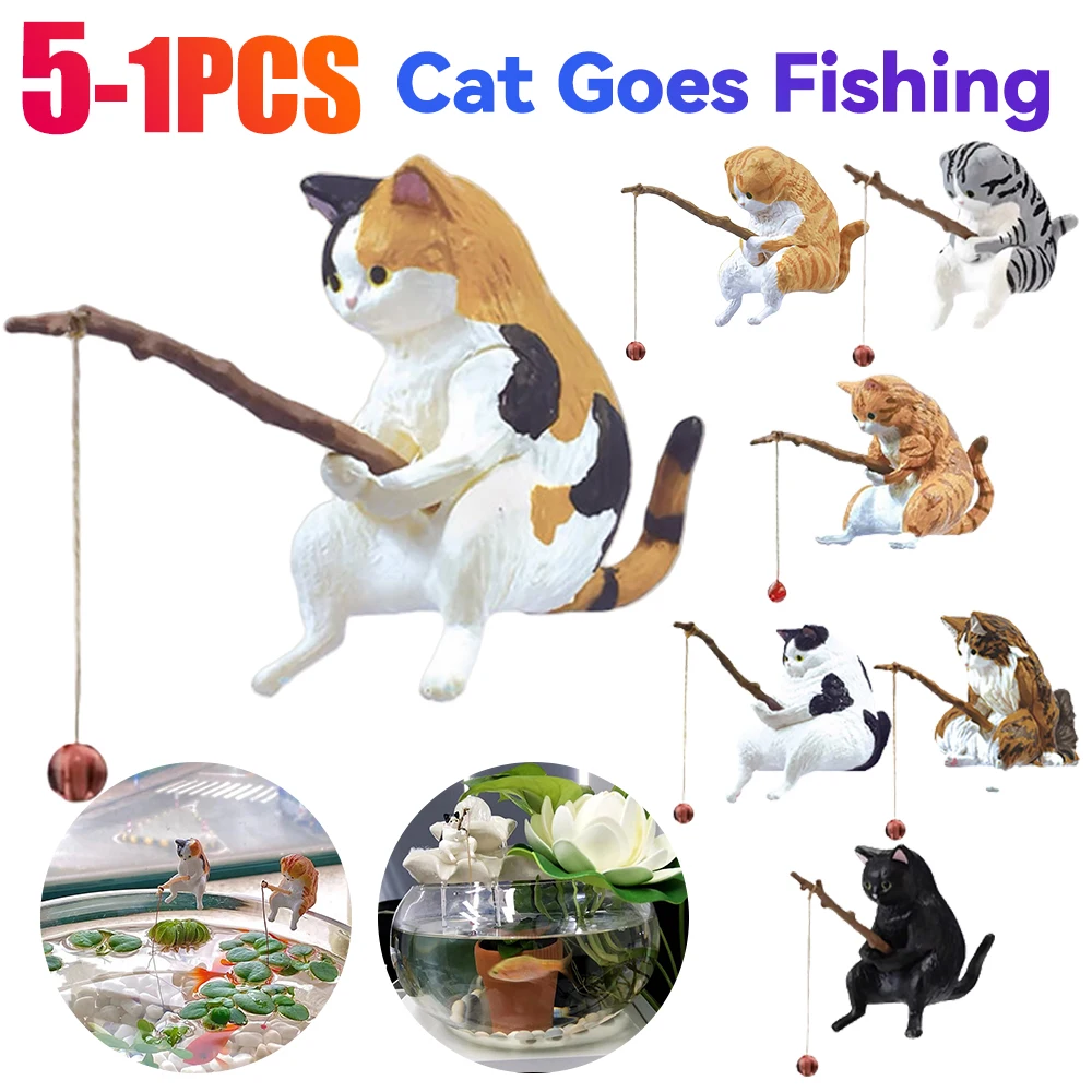 1-5PCS Fishing Cat Aquariums D - Marine Aquarium Hobby recension och pris
