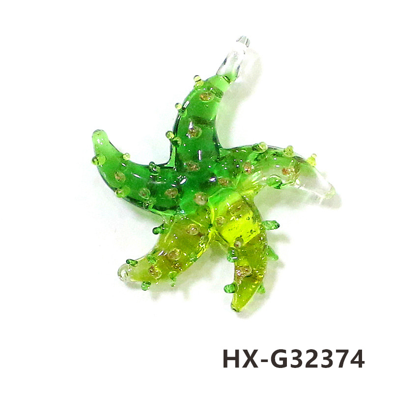 Mini Glass Starfish Pendant Co - Marine Aquarium Mini recension och pris