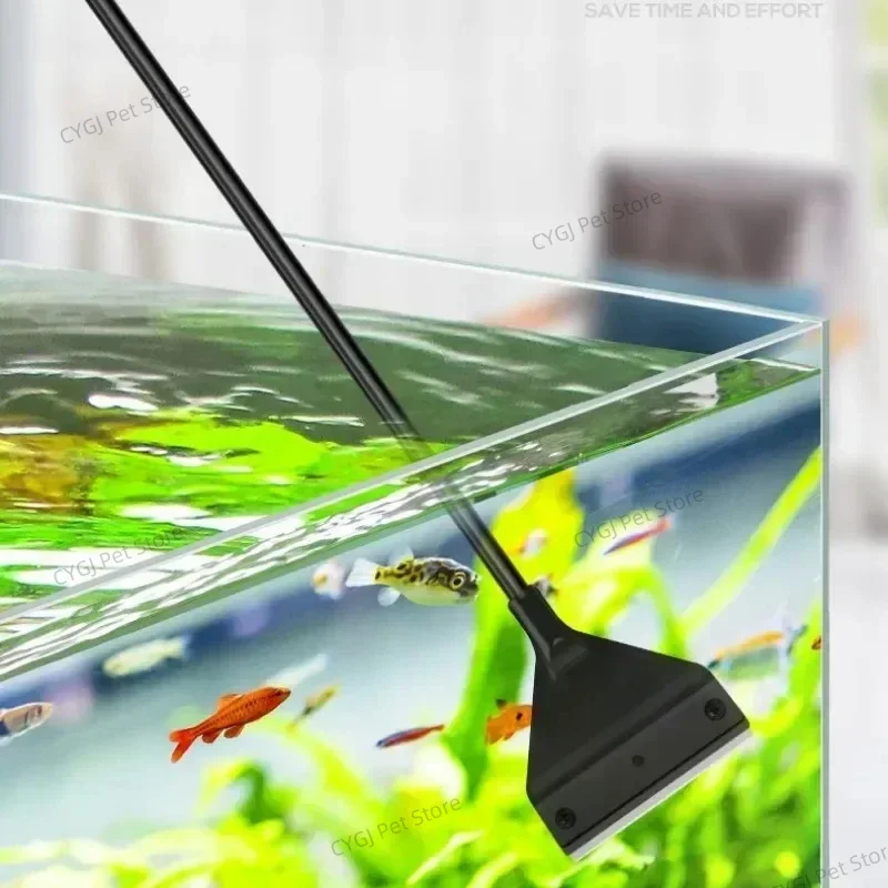 Fish Tank Cleaning Tool Flat S - Marine Aquarium Glass Scraper recension och pris