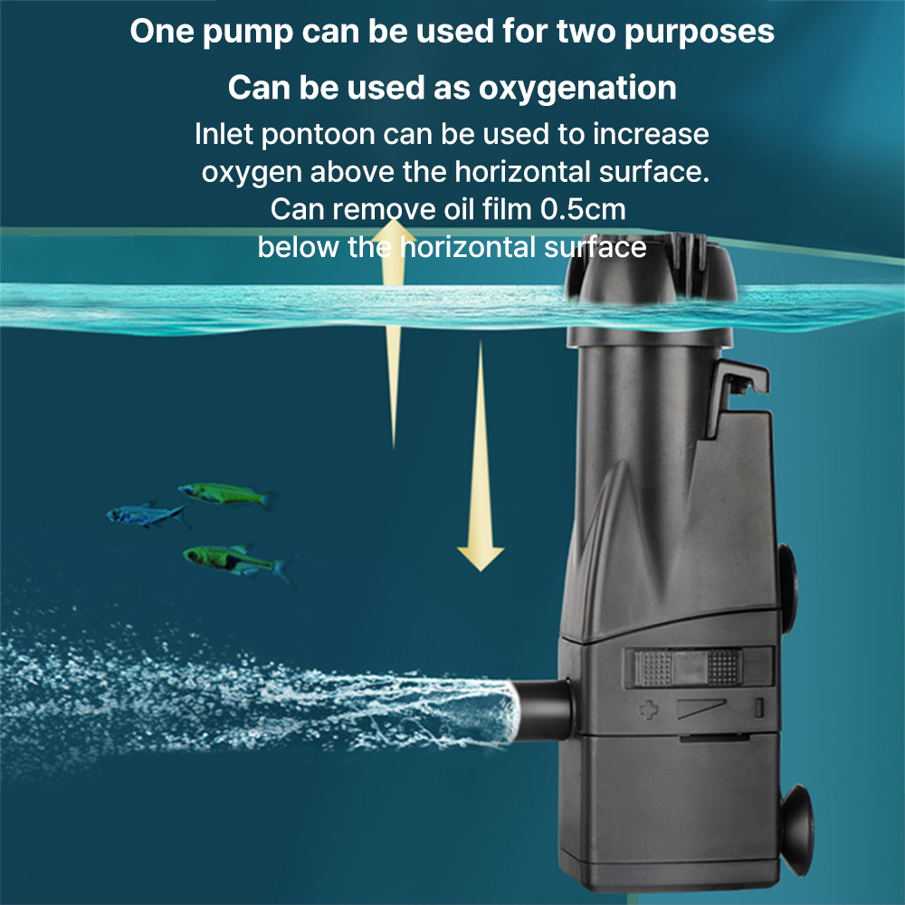 New Aquarium Surface Oil Skimm - Marine Aquarium Mini recension och pris