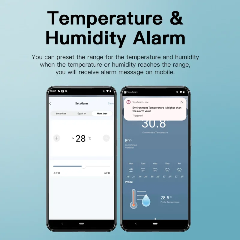 Tuya WiFi Temperature Humidity - Aquarium Marine Plants recension och pris