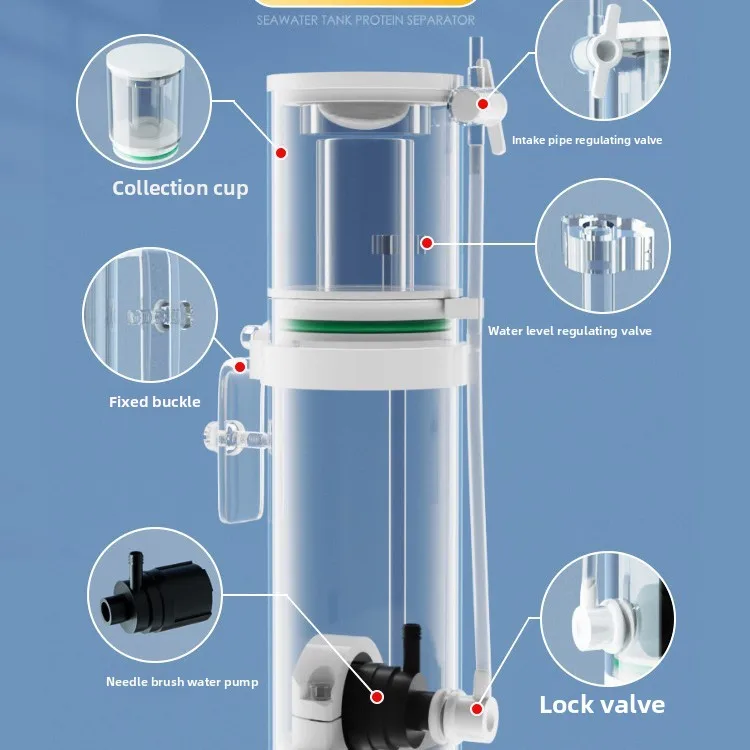 110V-240V New Mini Aquarium Pr - Protein Skimmer Hang On recension och pris