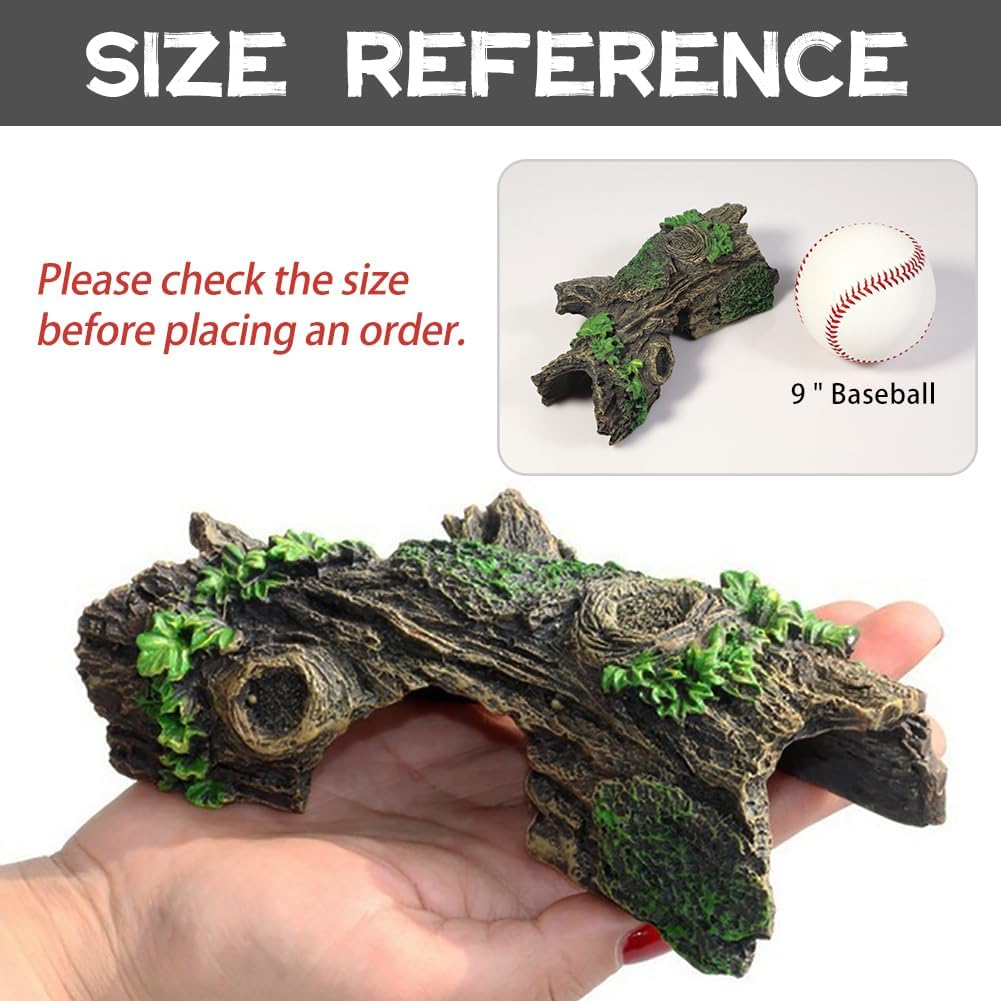 Aquarium Hollow Tree Tunnel Ca - Marine Aquarium Hobby recension och pris