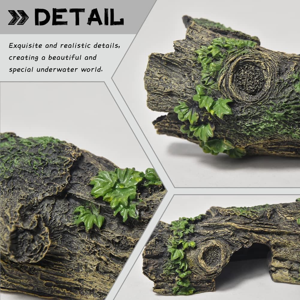 Aquarium Hollow Tree Tunnel Ca - Marine Aquarium Hobby recension och pris