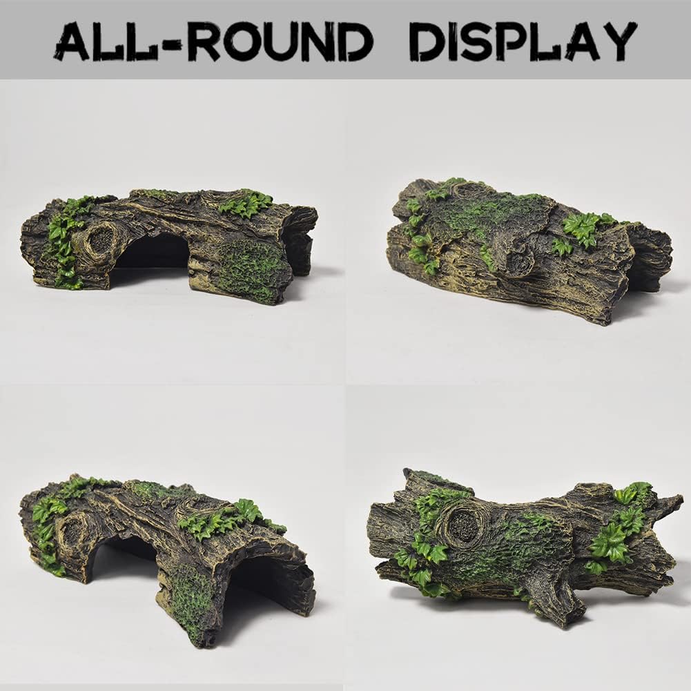 Aquarium Hollow Tree Tunnel Ca - Marine Aquarium Hobby recension och pris
