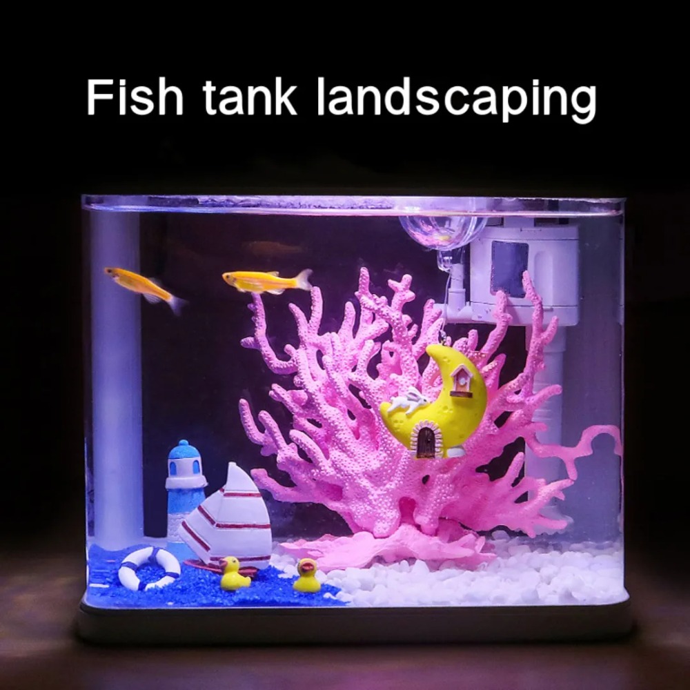 Aquarium Simulation Coral Orna - Marine Aquarium Aquascape recension och pris