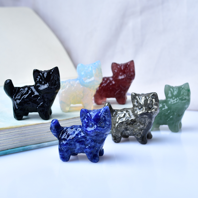 1pc Kitten Carving Piece Decor - Marine Aquarium Hobby recension och pris