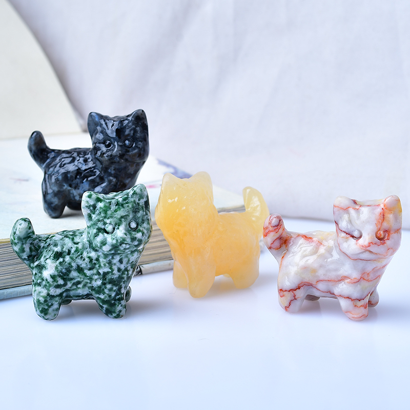 1pc Kitten Carving Piece Decor - Marine Aquarium Hobby recension och pris