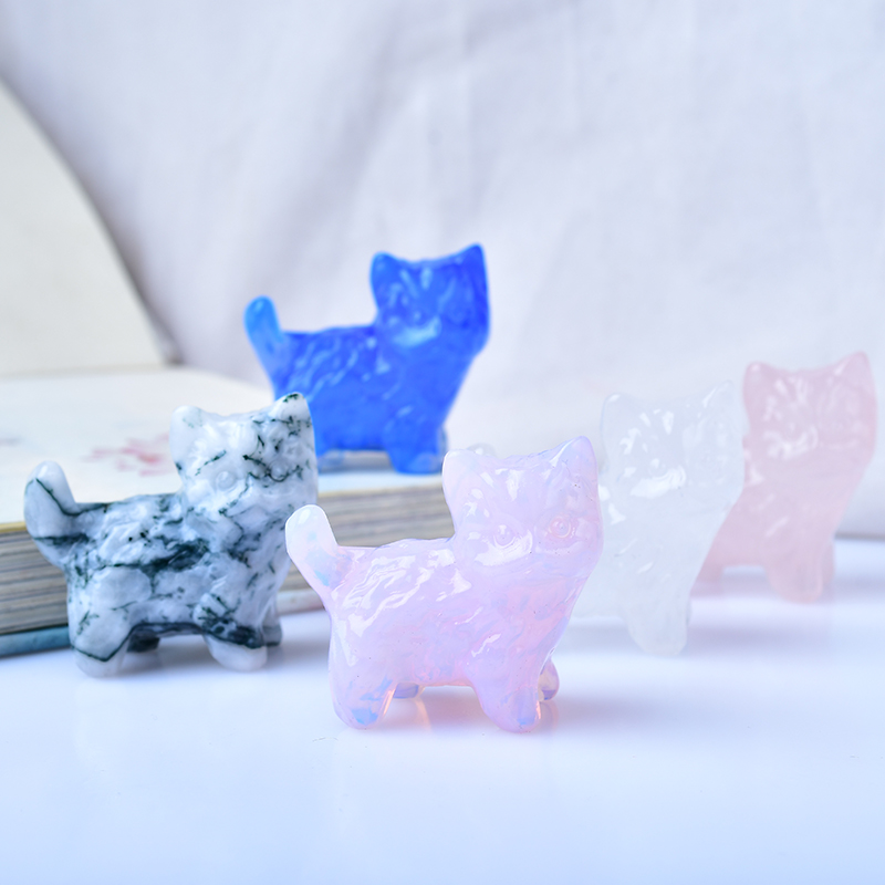 1pc Kitten Carving Piece Decor - Marine Aquarium Hobby recension och pris