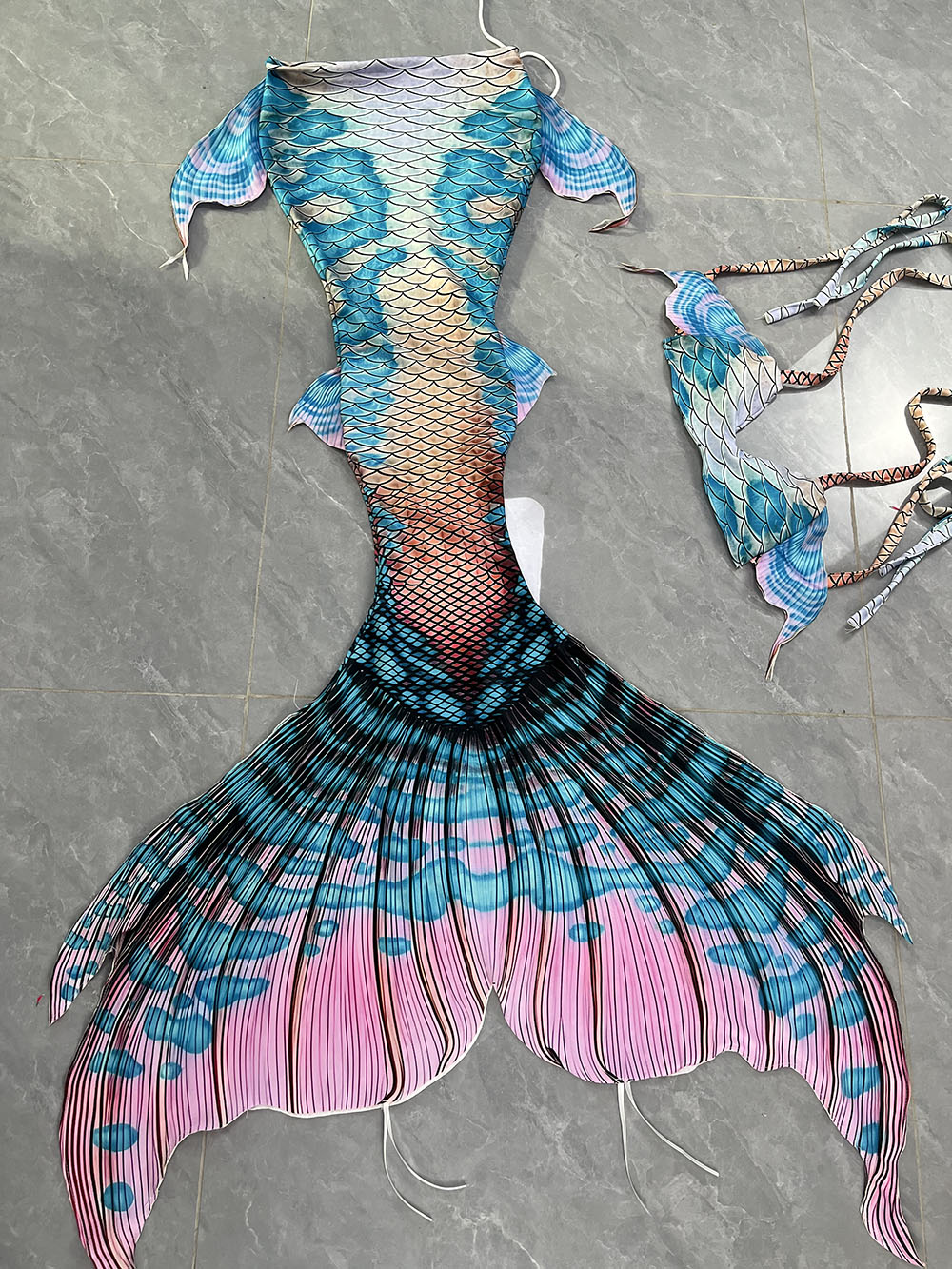 Colorful Dreamy Mermaid Tail A - Aquarium & Marine Science Center recension och pris