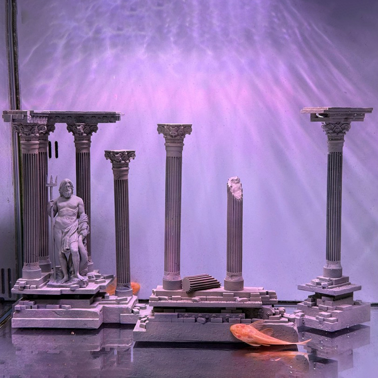 Roman Column Decoration Resin  - Marine Aquarium Hobby recension och pris