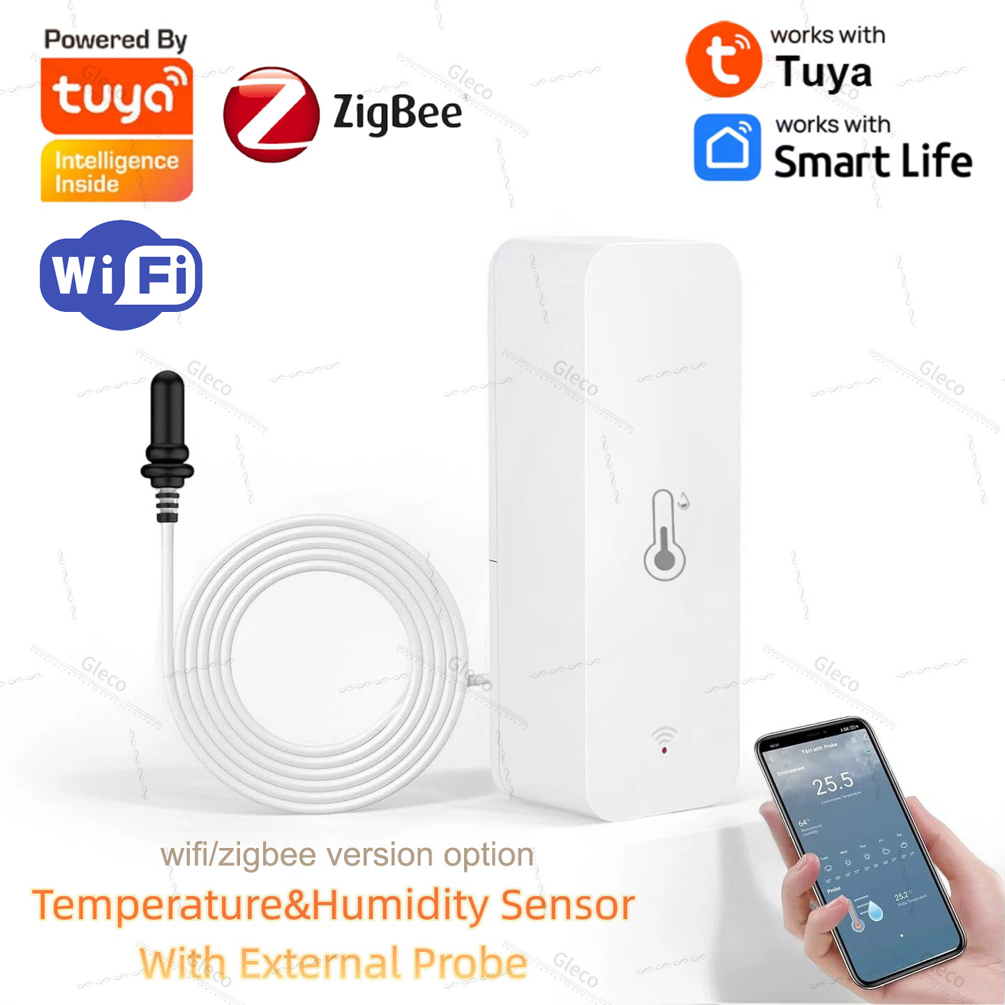 Tuya Wifi Zigbee Temperature a - Aquarium Marine Plants recension och pris