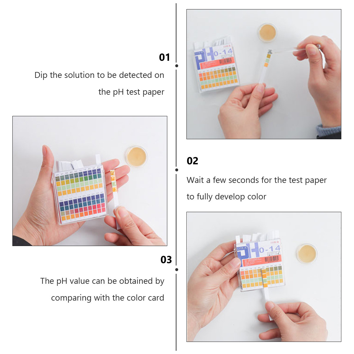100pcs Paper Test Strips For W - Aquarium & Marine Science Center recension och pris