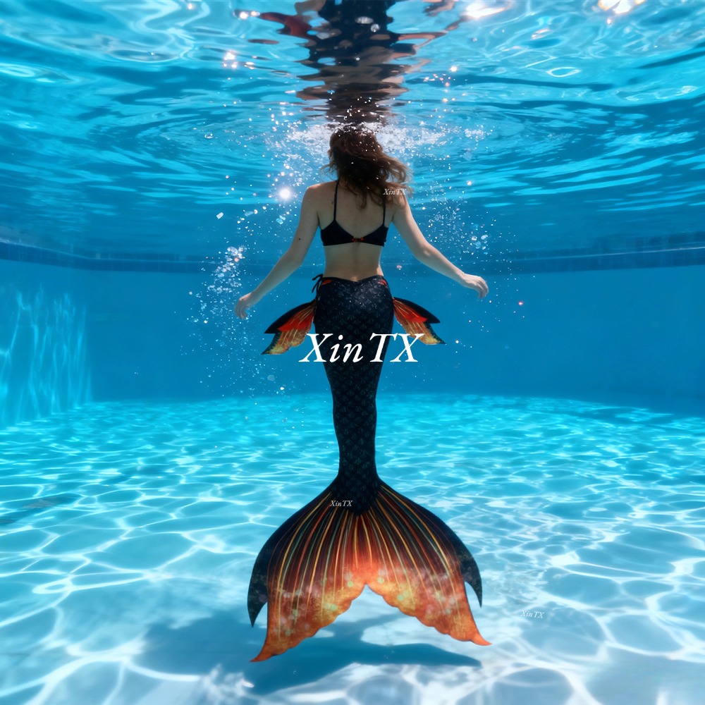Adult Mermaid Tail Swimsuit wi - Aquarium & Marine Science Center recension och pris