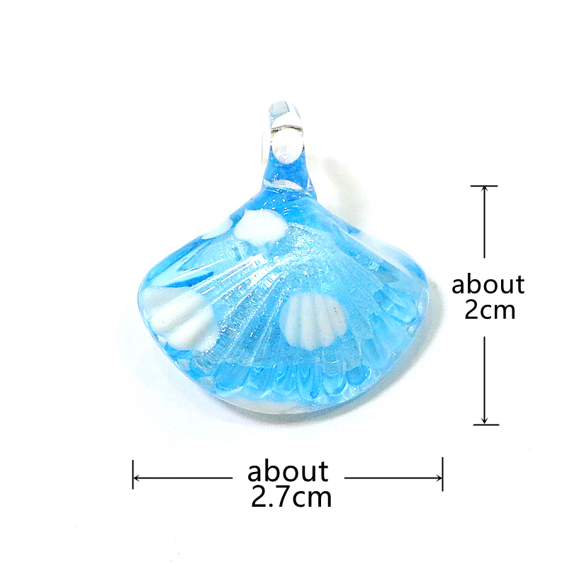 Colorful Mini Sea Shell Charm  - Marine Aquarium Aquascape recension och pris