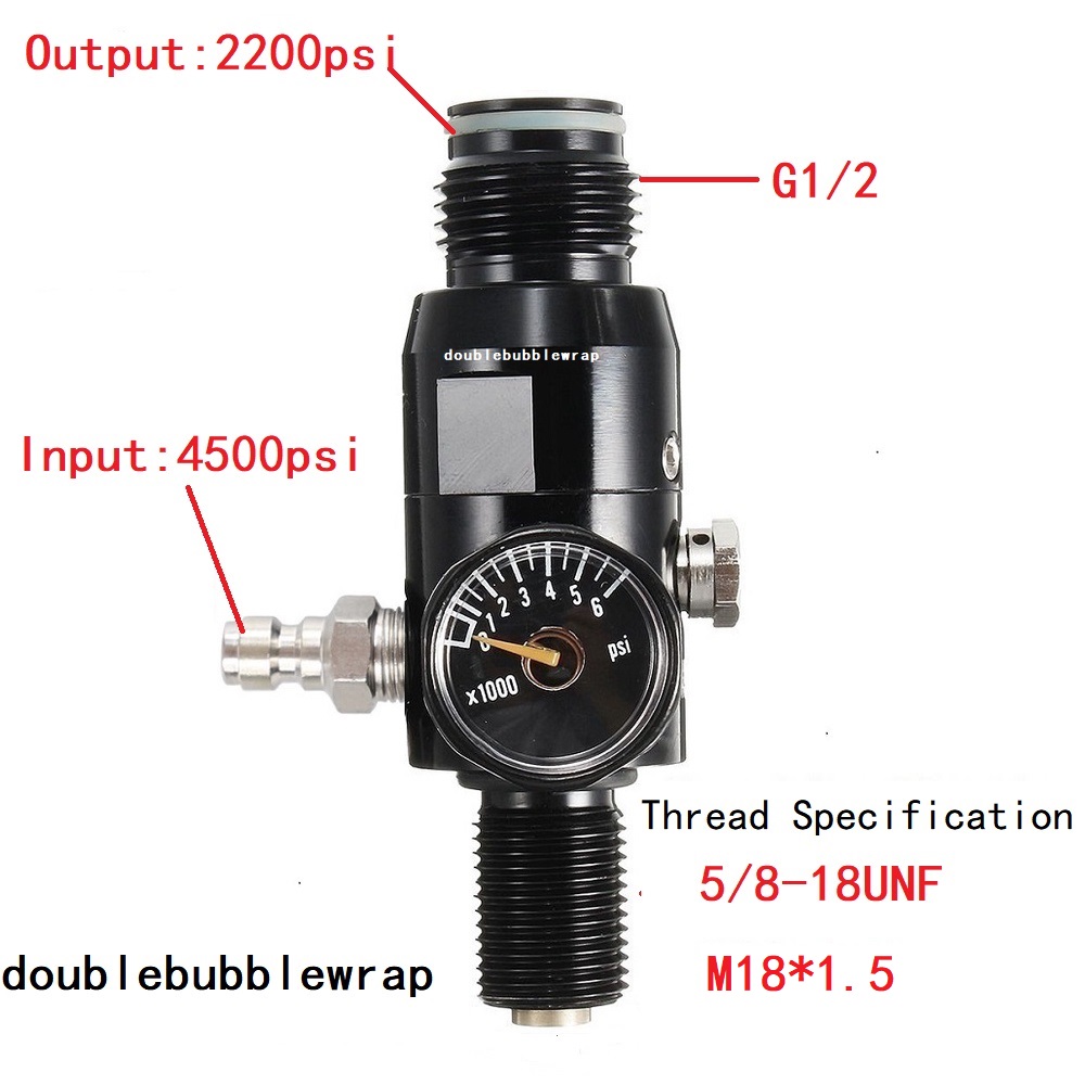 Regulator Valve 5/8-18UNF or M - Aquarium Marine Plants recension och pris