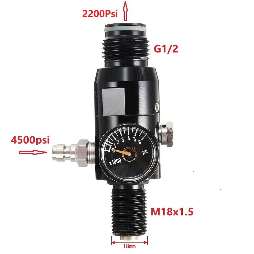 Regulator Valve 5/8-18UNF or M - Aquarium Marine Plants recension och pris