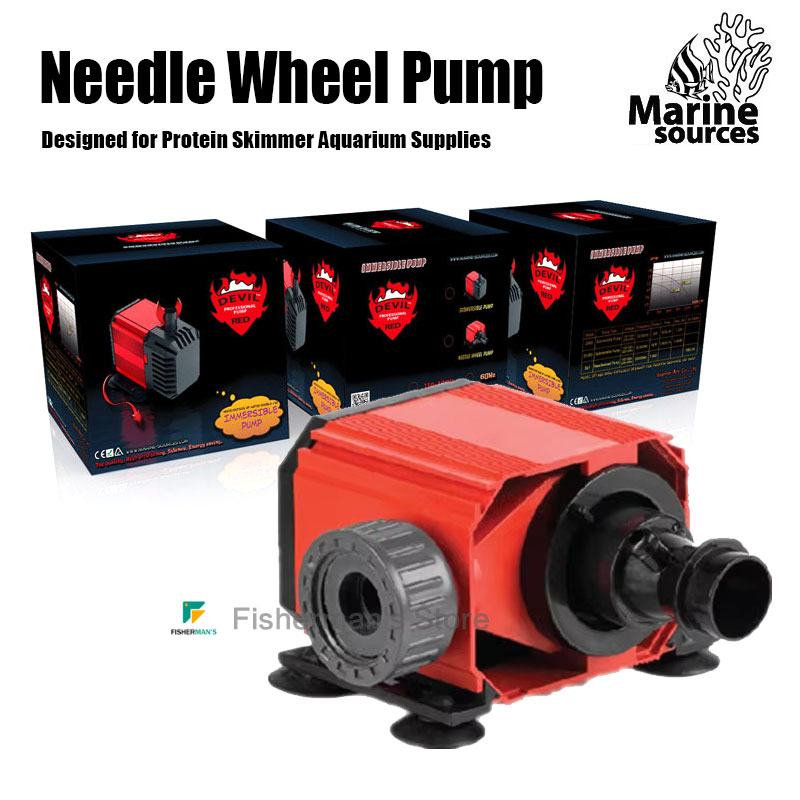 Red Devil Needle Wheel Pump De - Marine Aquarium Aquascape recension och pris