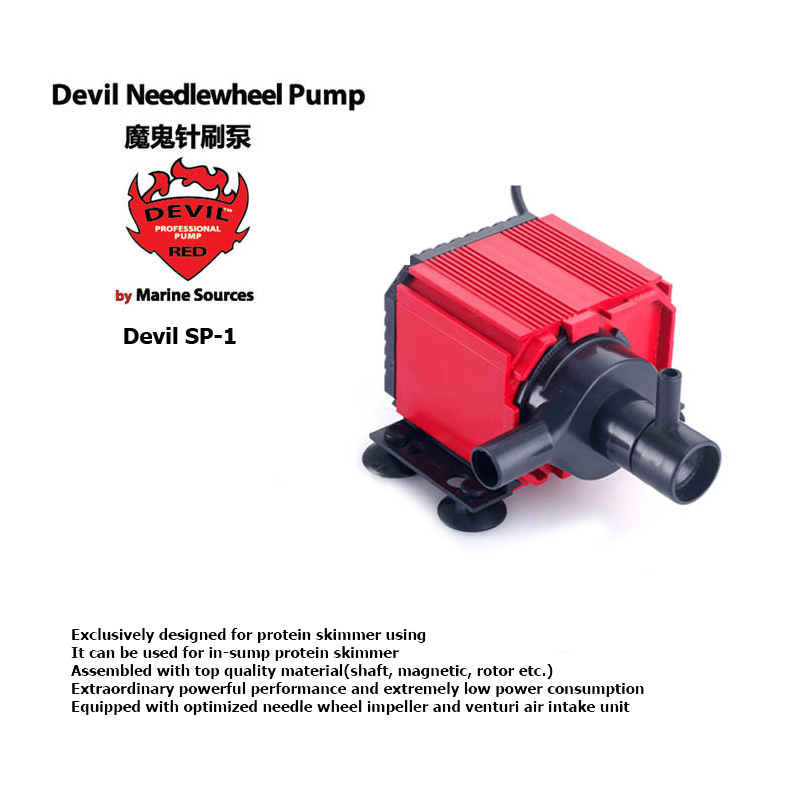 Red Devil Needle Wheel Pump De - Marine Aquarium Aquascape recension och pris