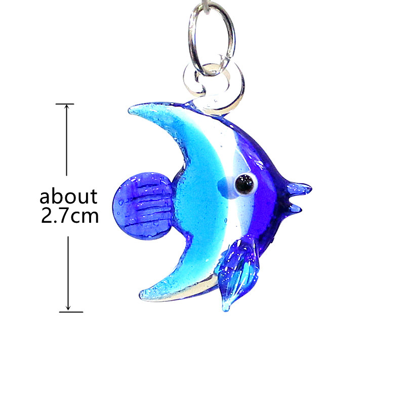 2pcs Mini Fish Glass Pendant C - Marine Aquarium Mini recension och pris