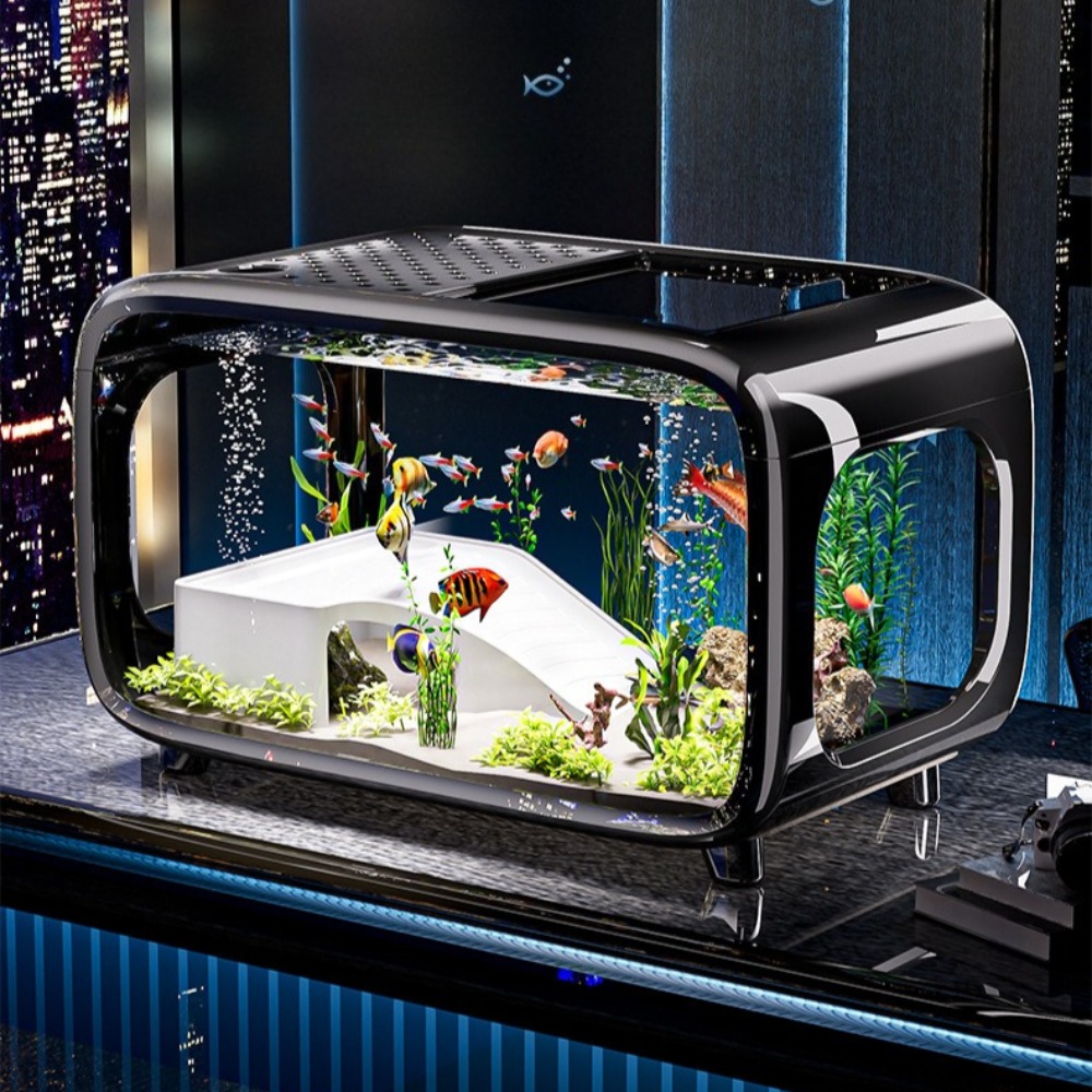 Transparent Luxury Fish Tank D - Marine Aquarium Hobby recension och pris