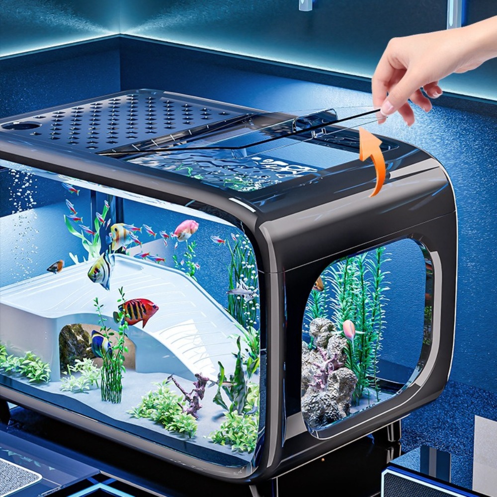 Transparent Luxury Fish Tank D - Marine Aquarium Hobby recension och pris