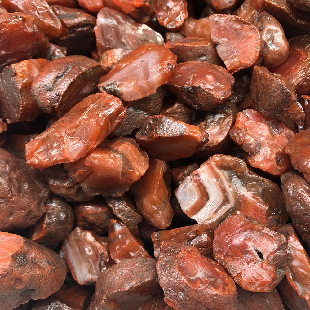 1pc Random Rough Raw Carnelian - Marine Aquarium Hobby recension och pris