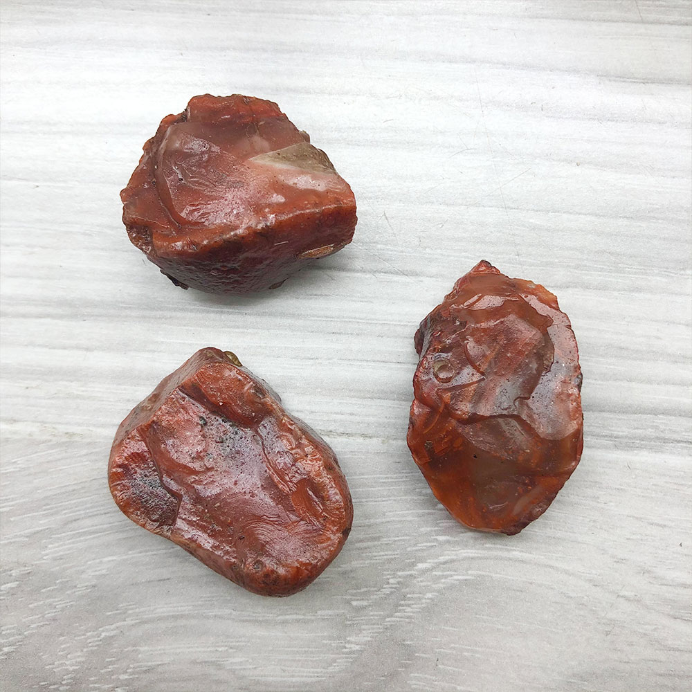 1pc Random Rough Raw Carnelian - Marine Aquarium Hobby recension och pris