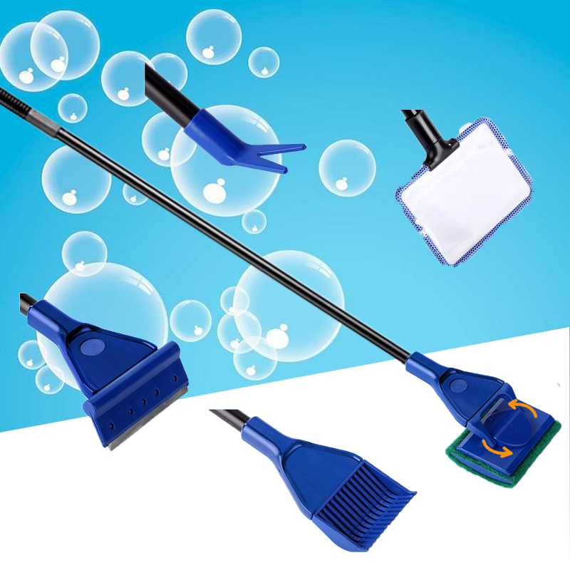 6-IN-1 Aquarium Cleaning Tools - Marine Aquarium Glass Scraper recension och pris