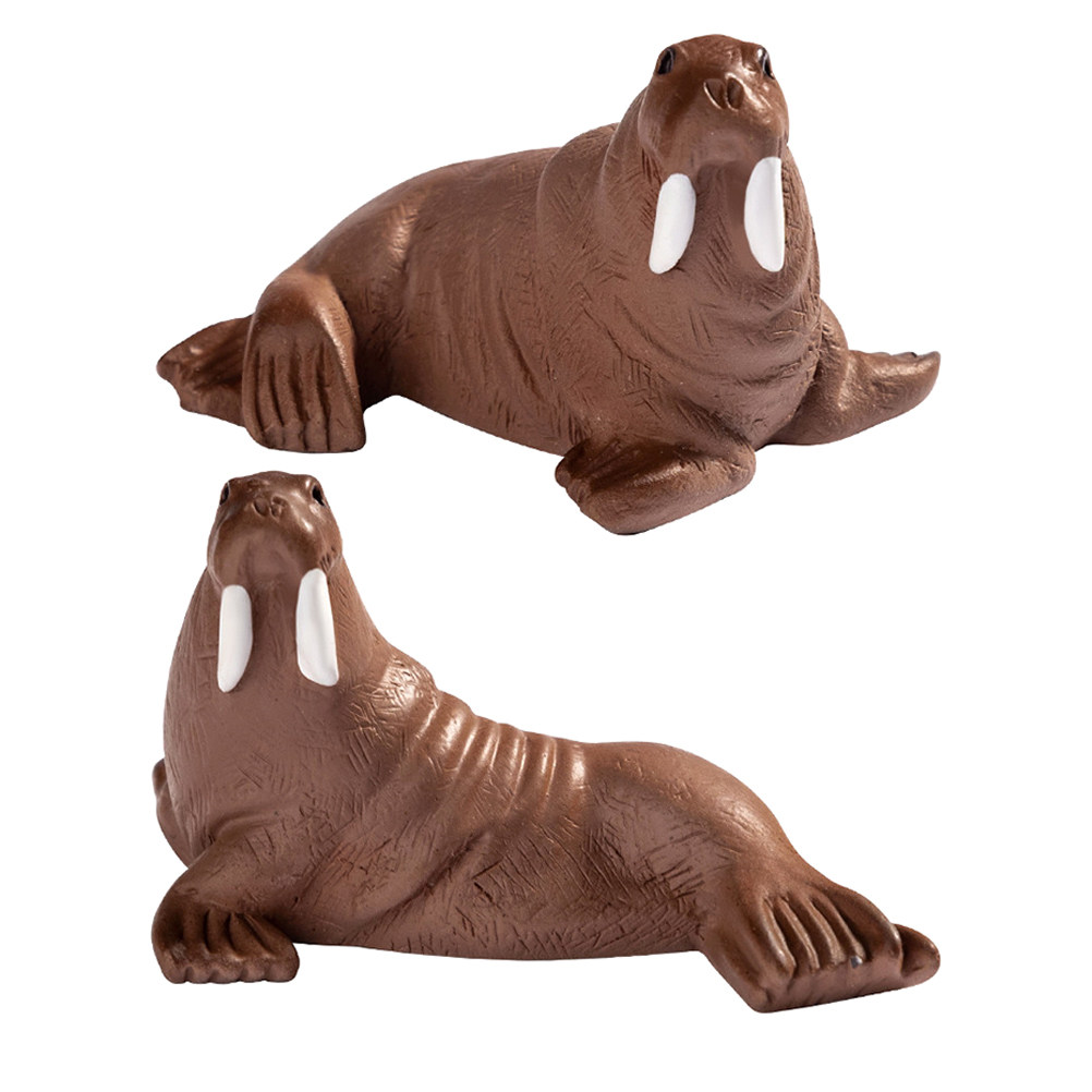 2Pcs Mini Resin Walrus Marine  - Marine Aquarium Mini recension och pris