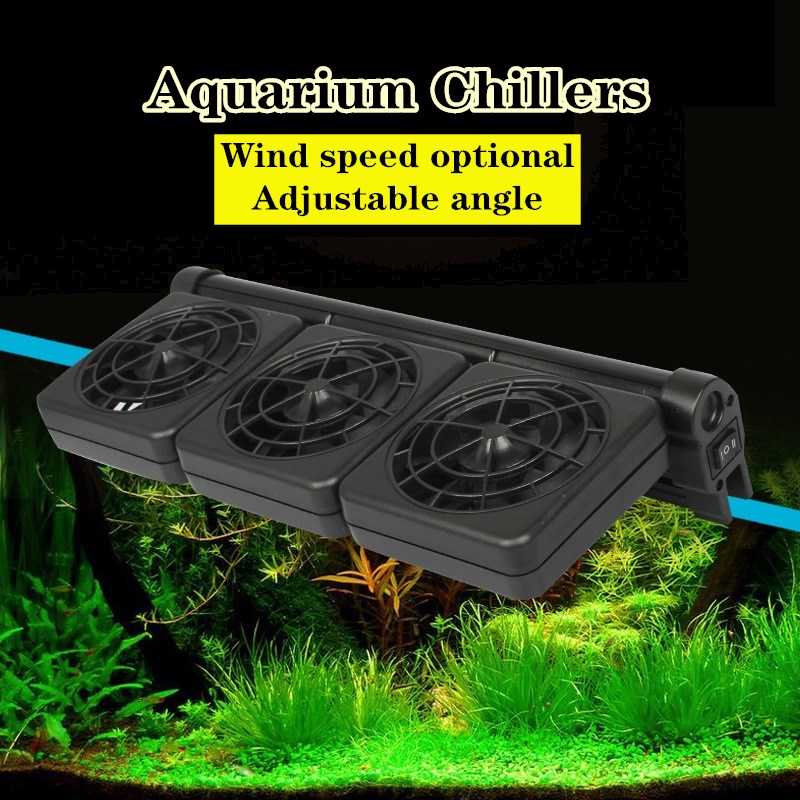 1/2/3/4 Aquarium Fans Chillers - Marine Aquarium Aquascape recension och pris